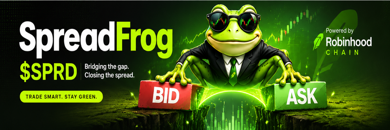 SpreadFrog sitting between bid and ask